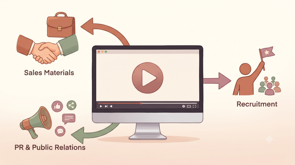 動画ブランディング戦略で考える、営業資料としての動画活用